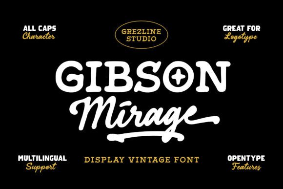 Gibson Mirage Sans: Timeless Design for Modern Use