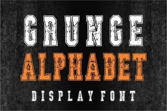 Grunge Alphabet