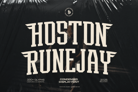 Hoston Runejay Condensed Display: A Modern Font for Creative Projects