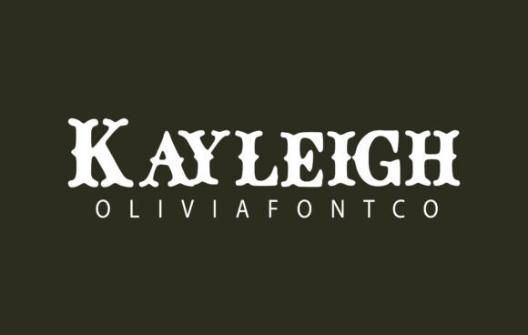 Kayleigh: A Handwritten Font with Heart