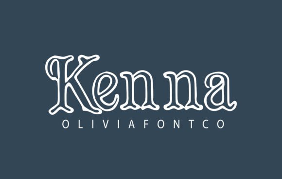 Kenna: A Handwritten Font with Romantic Charm