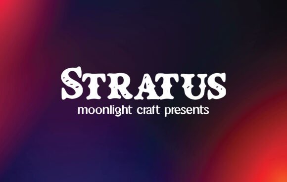 Stratus: The Font That Elevates Your Creative Projects