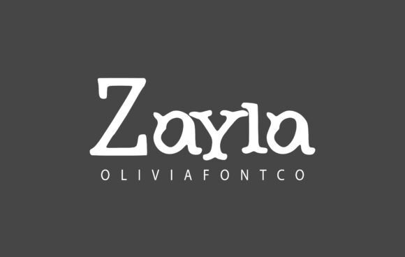 Zayla: A Handwritten Font with Romantic Charm